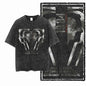 G02 Exclusive 100% Cotton Big Size 1984 Graphic Men T-shirt | Acid Washed Streetwear Cool Vintage O-neck Men's Tee Tshirt