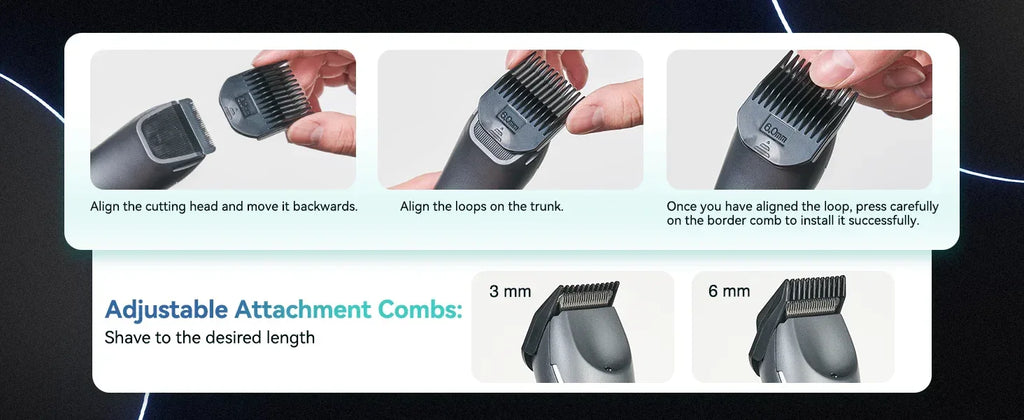 Kensen S5 Electric Body Hair Trimmer - ShopHub