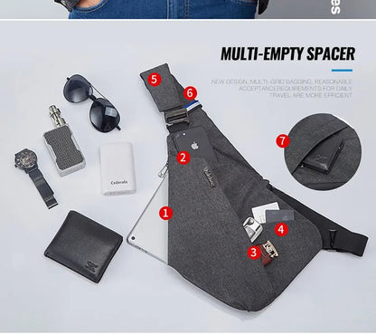 DIENQI Shoulder Bags for Men