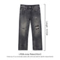 SIMWOOD High Standard 2026 Autumn New 13.5oz Loose Relax Washed Jeans Men Patched Denim Vintage Distressed Streetwear Pants