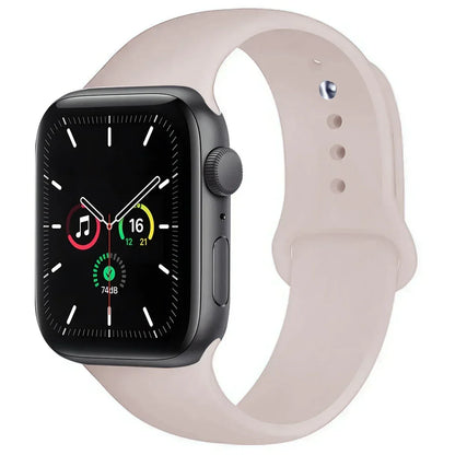 Silicone Sport Band for Apple Watch Series (42mm - 49mm)(available in 45 colours) Habicare