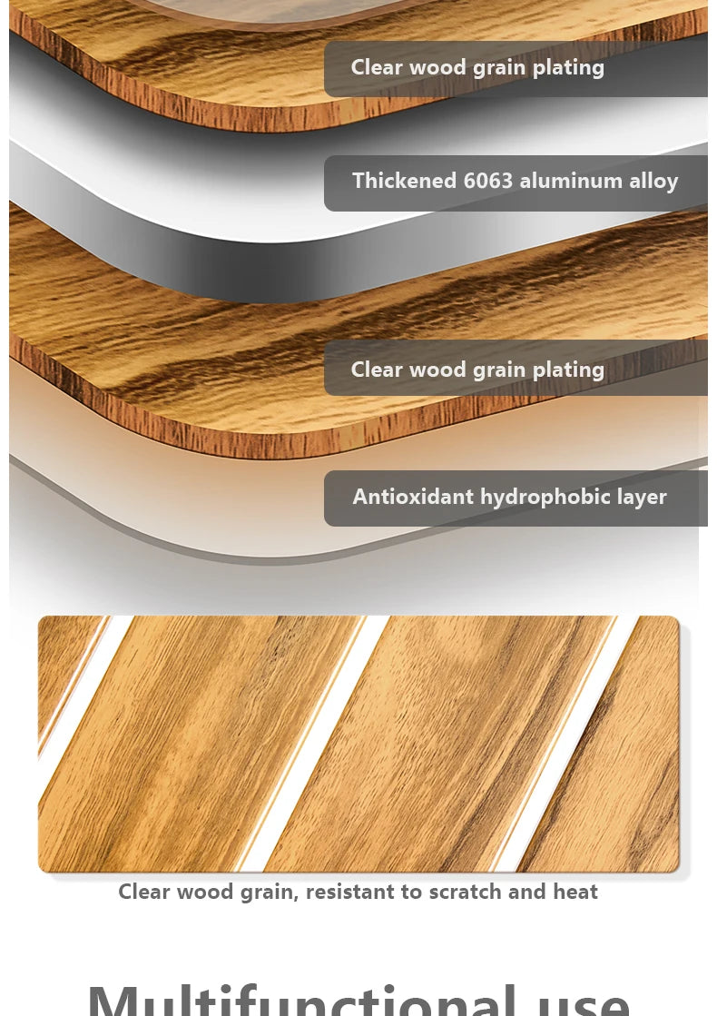 BISINNA Aluminum Alloy Custom Egg Roll Table