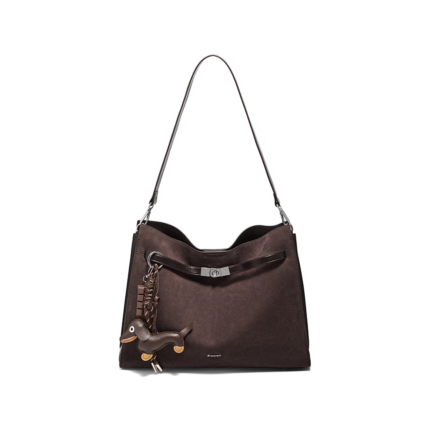 FOXER Women's Leather Shoulder Tote Bag