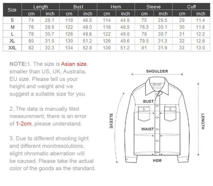 Maden Vintage Men's Blue Safari Jacket Waterproof Hunting Coat Loose Fit Windproof Contrast Collar Windbreak  for Spring Fall