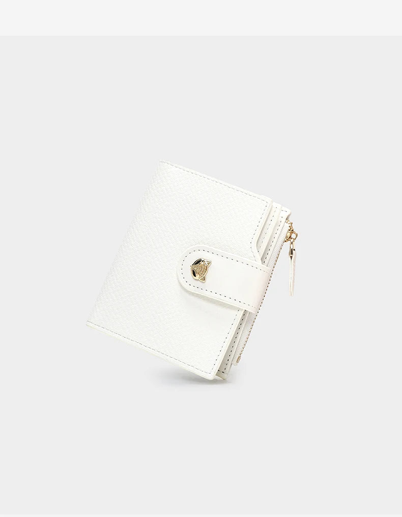 FOXER Synthetic Leather Short Wallet for Women