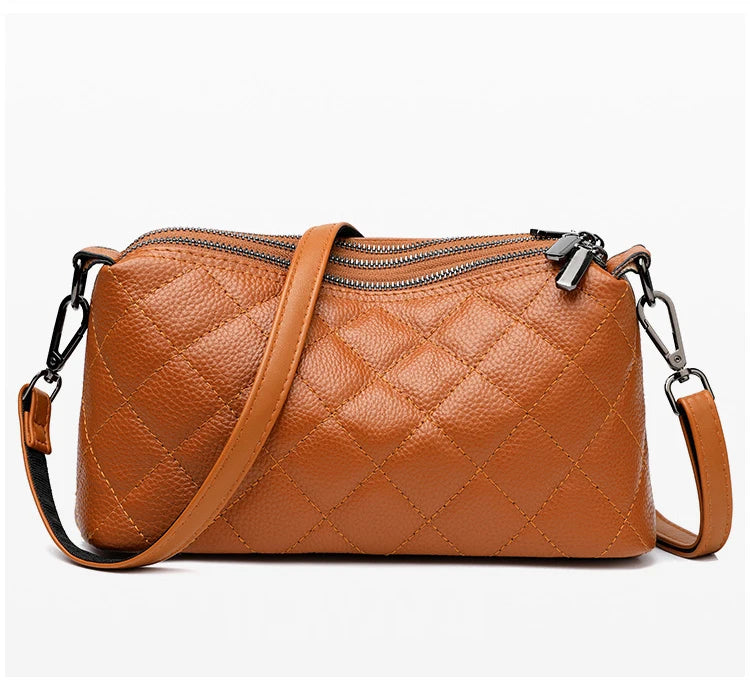 FOXER Genuine Leather Women's Shoulder Bag