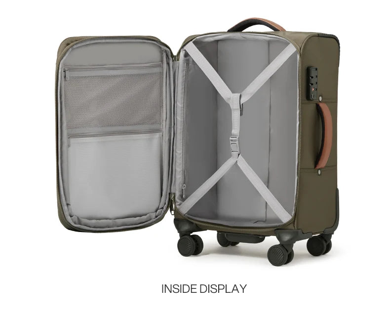 Mixi Compact 20-inch Carry-on Suitcase