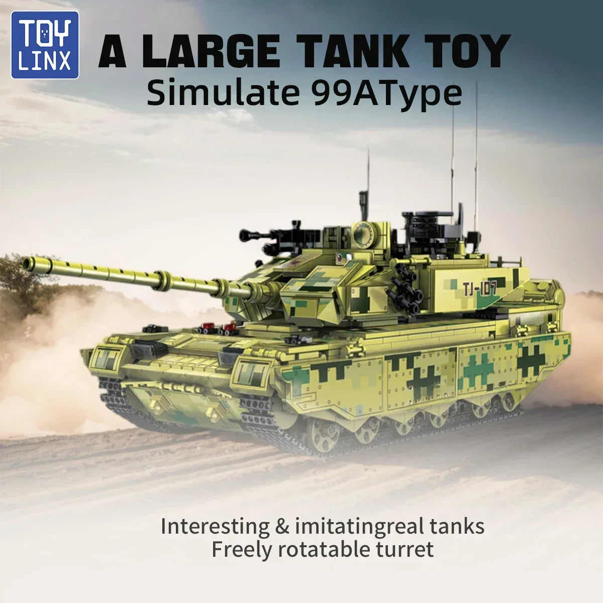 TOYLINX Tank Building Block Toy Set - ShopHub