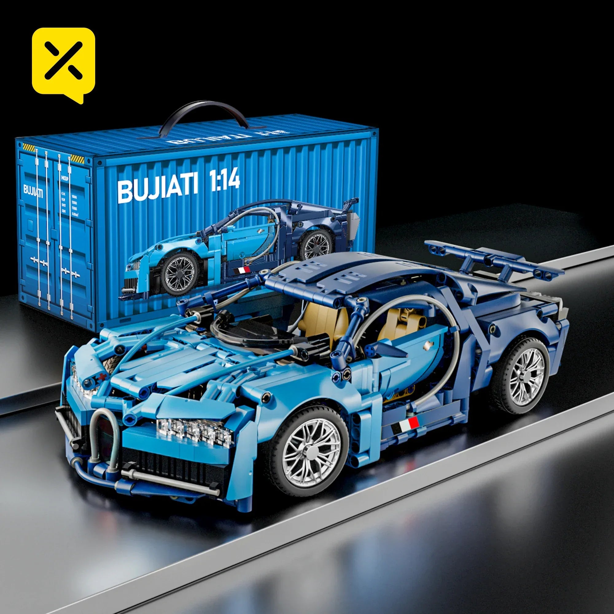 TOYLINX 1:14 Supercar Building Block Toy - ShopHub