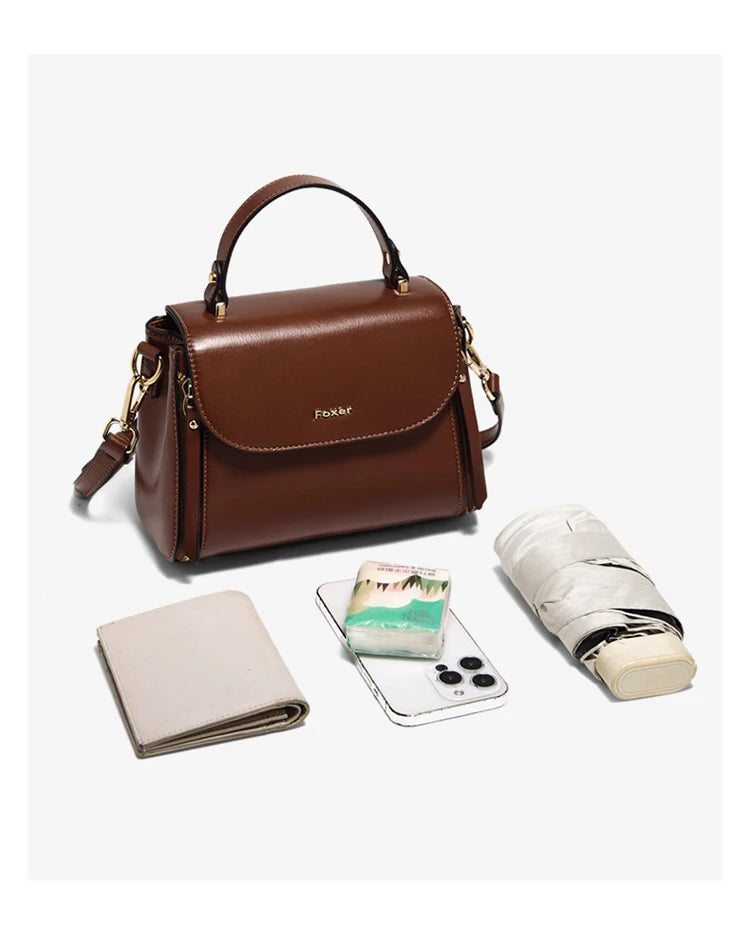 FOXER Brand Retro Women's Handbag