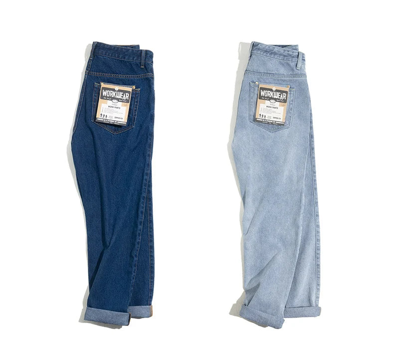 Maden 12.8 oz Retro Loose Washed Denim Jeans