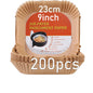 Disposable Square Air Fryer Molds, 20cm & 23cm