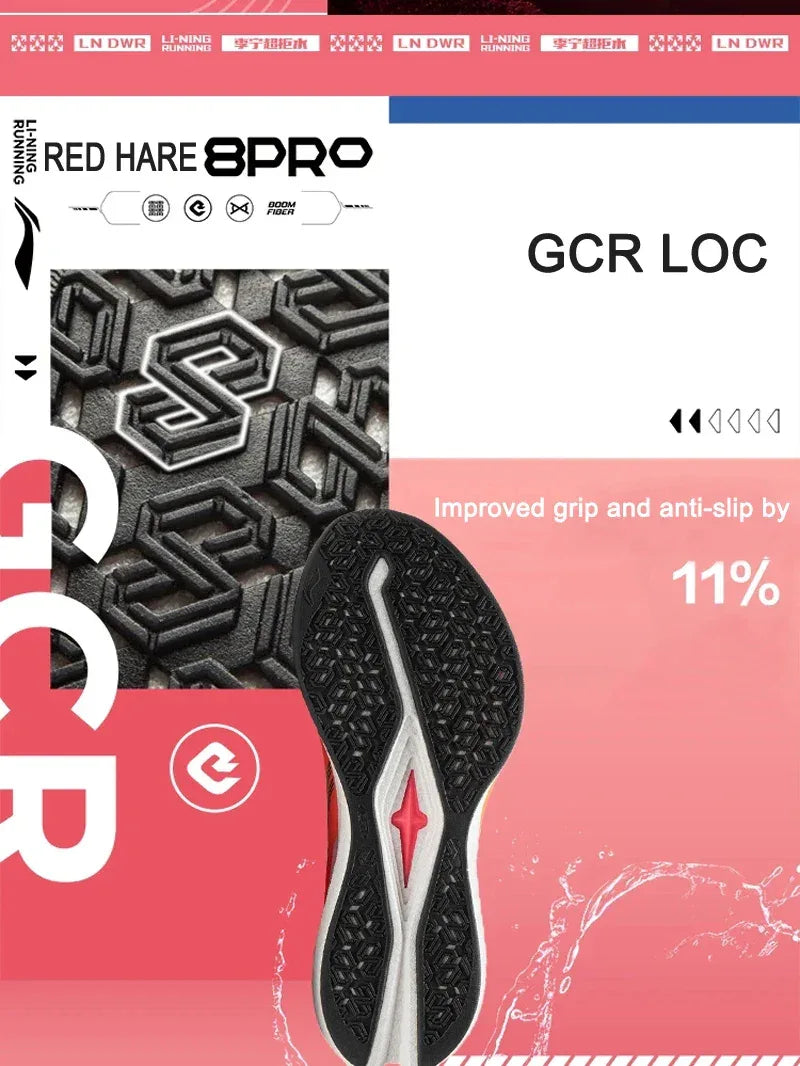 Li-Ning Men's RED HARE 8 PRO Running Shoes - ShopHub