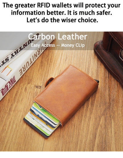 Antitheft Rfid Credit Card Holder Wallets
