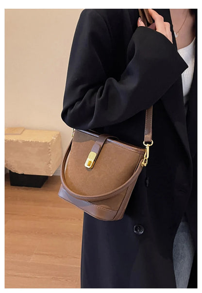 FOXER Crossbody Bucket Bag