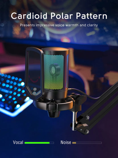 Unlock Your Gaming Potential with the FIFINE Gaming USB Microphone Kit