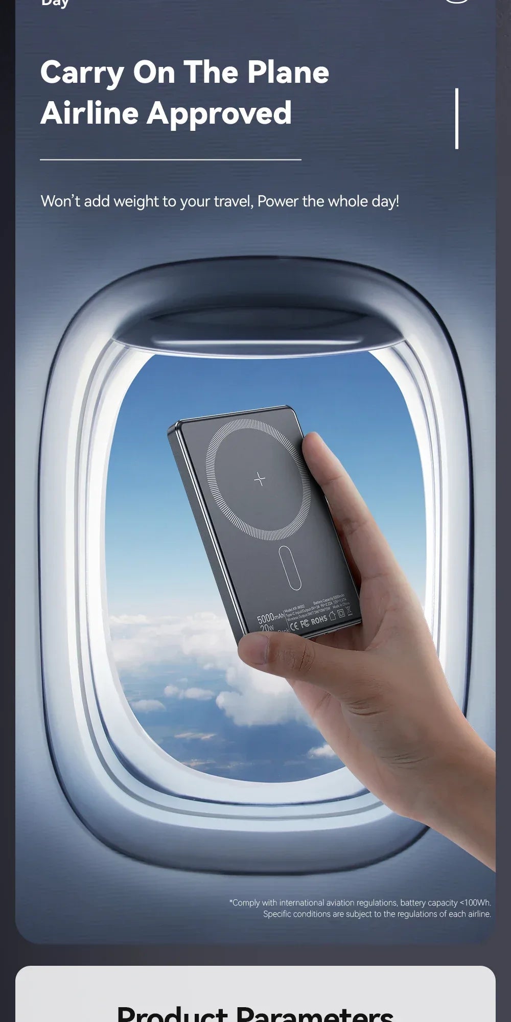 Essager Thin Wireless Power Bank - ShopHub