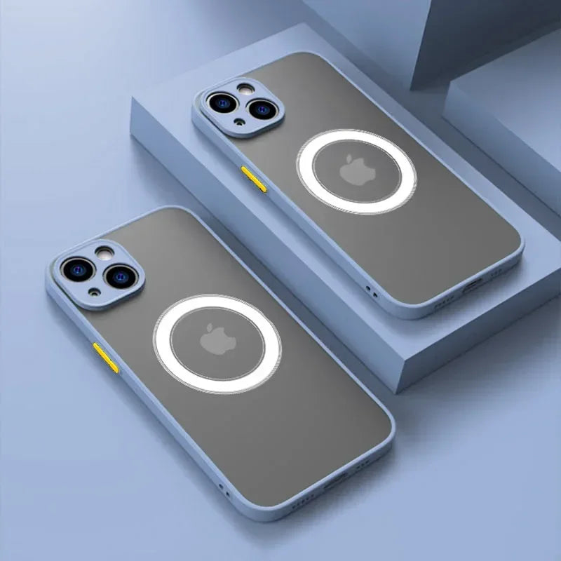 QIXTWO Luxury Armor Matte Case Grey