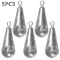 Teardrop Fishing Sinkers – Lead Weights for Bass (10 Sizes) Habicare