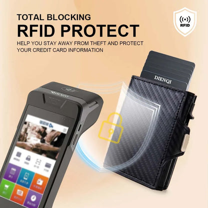 RFID-Protected Carbon Fiber Card Holder