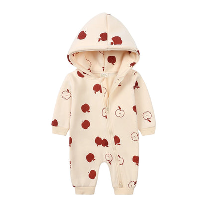 Kids Tales Little Bear Cotton-Blend Zip Baby Romper
