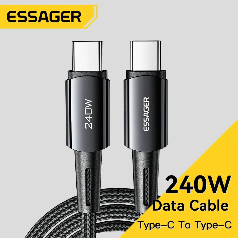 Essager 240W Super Fast Charge Type-C Cable - ShopHub