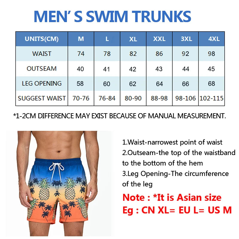 Datifer brand men's polyester gym shorts with mesh liner, side pockets, quick-dry fabric, multicolor design, suitable for beach and swim.