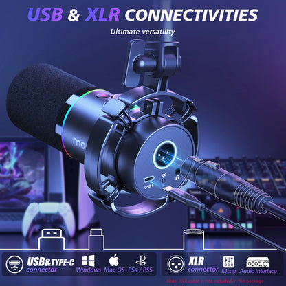MAONO PD200XS USB/XLR Dynamic Microphone