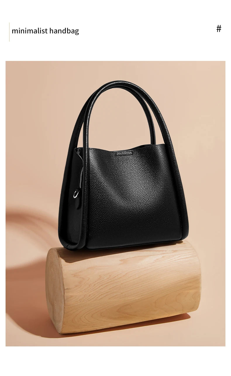 FOXER Luxury Leather Shoulder Bag