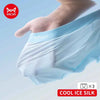 MiiOW Men's Ice Silk Boxer Briefs — Antibacterial 3-Pack