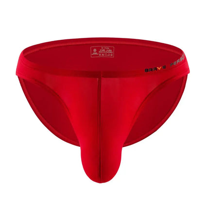 BRAVE PERSON Sexy Men's Underwear Big Penis Pouch Briefs Bikini Nylon Underpants