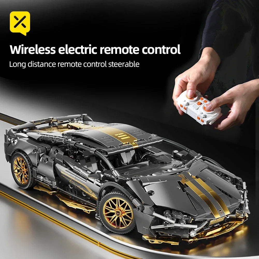 TOYLINX 1:14 Supercar Building Blocks Toy - ShopHub