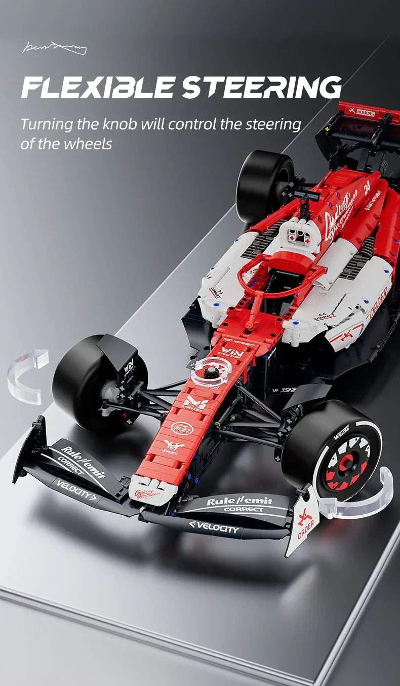 TOYLINX 1768PCS 1:8 F1 Race Cars Building Set - ShopHub