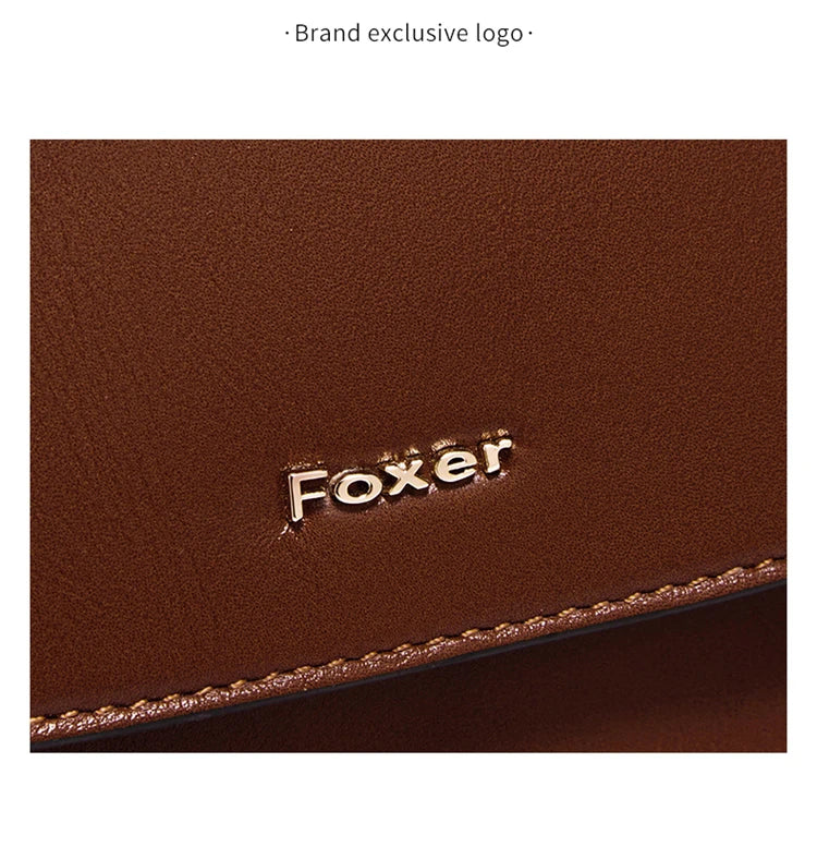 FOXER Brand Retro Women's Handbag