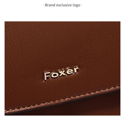 FOXER Brand Retro Women's Handbag