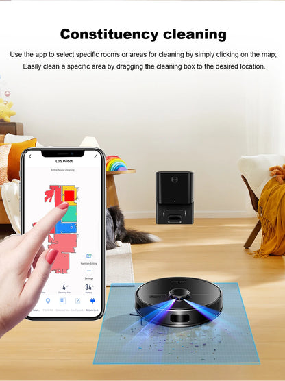 Liectroux M70 Pro Robot Vacuum Cleaner & Mop