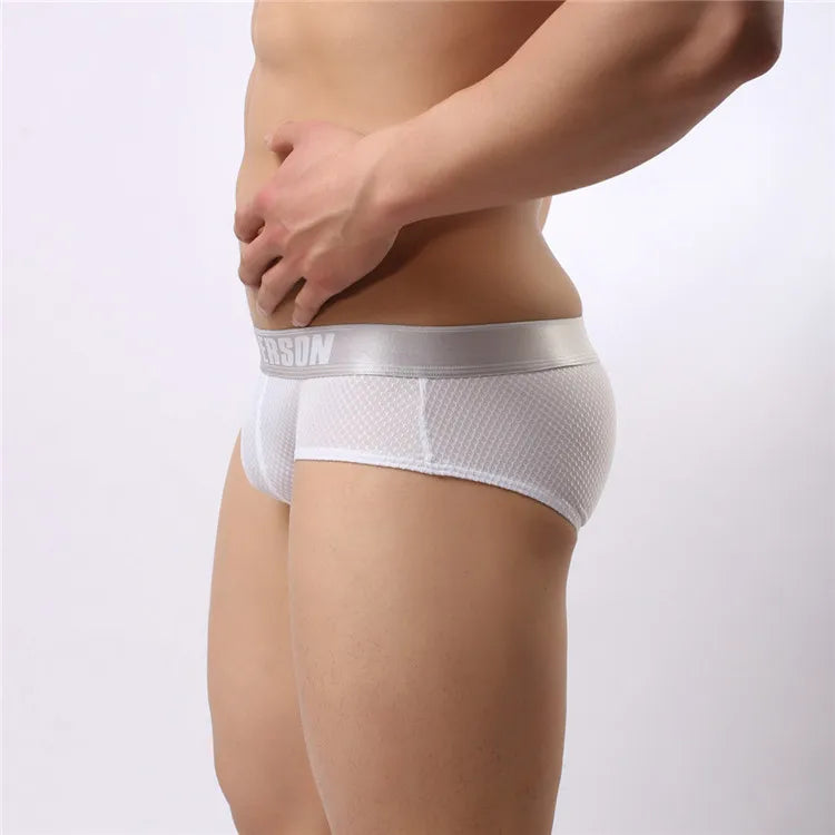 BRAVE PERSON Mens Low-Rise Boxer Briefs Sexy Fashion Underwear