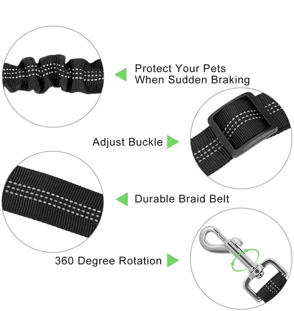 Adjustable Vehicle Harness for Dogs (available in different colors) Habicare