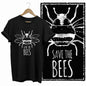 COOLMIND Bee Graphic Cotton T-Shirt | Women's Design Collection