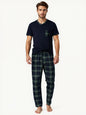 Men's Plaid Pajama Sets: Comfortable Lounge Wear for Ultimate Relaxation