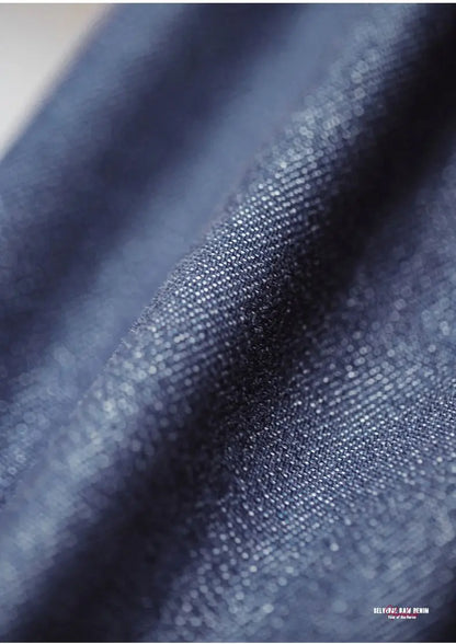 Maden Men's 100% Cotton Vintage Selvedge Raw Denim Jeans