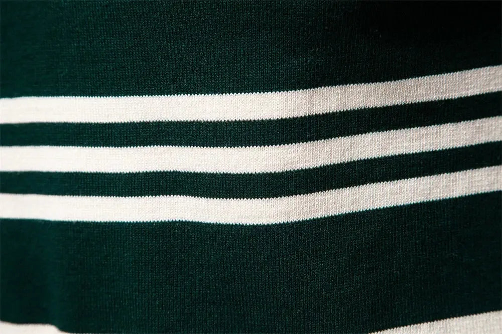 AIOPESON Colour Block Polos - ShopHub