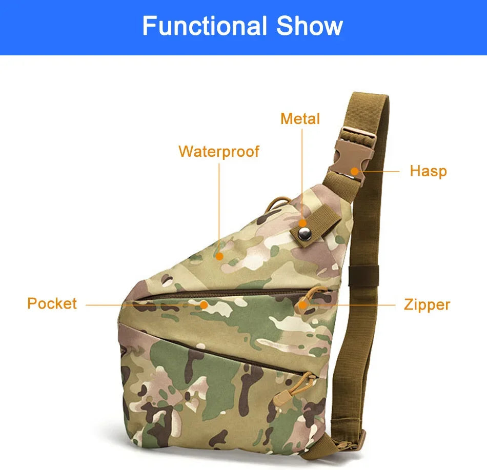 DIENQI Anti-theft Chest Bag