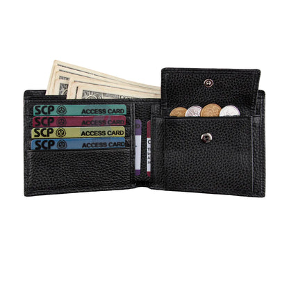 Rfid Men's Genuine Leather Wallet