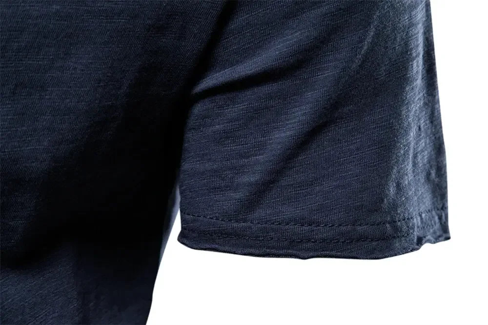 AIOPESON 100% Cotton Men's T-Shirts - ShopHub