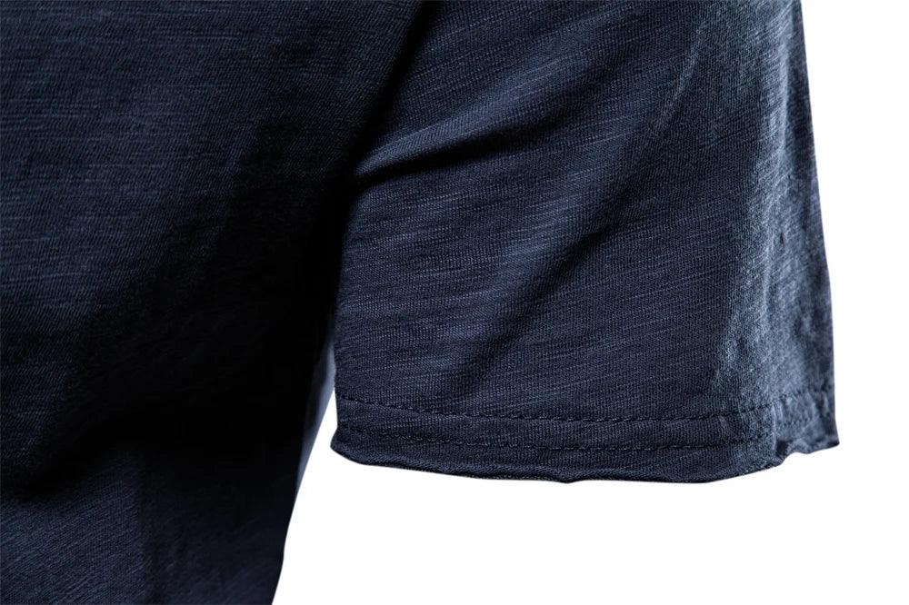 AIOPESON 100% Cotton Casual Soft Fitness T-Shirts - ShopHub