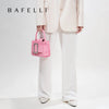 BAFELLI Diamond-Embellished Leather Satchel