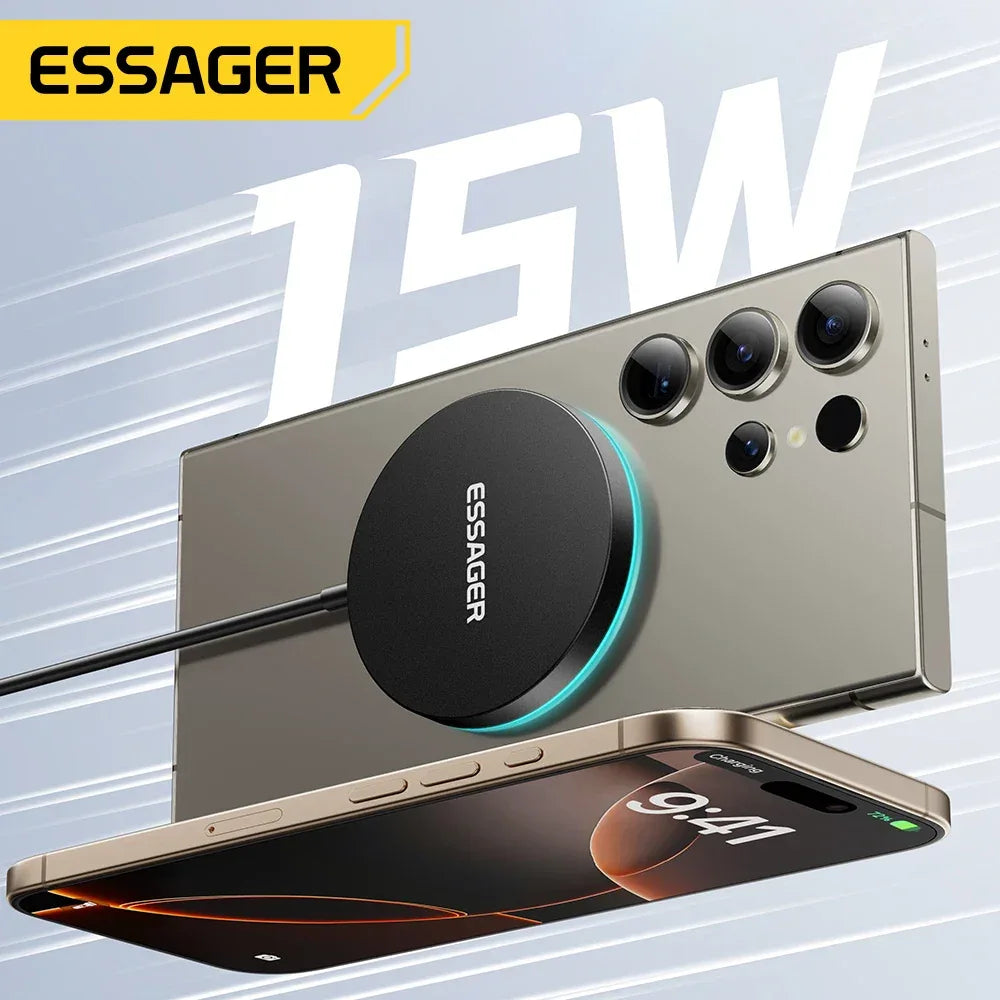 Essager 15W Magnetic Wireless Charger - ShopHub