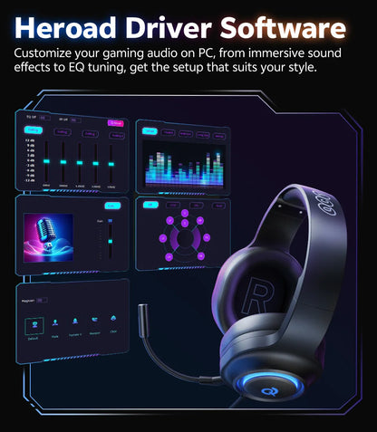 QCY Heroad V200 Gaming Headset