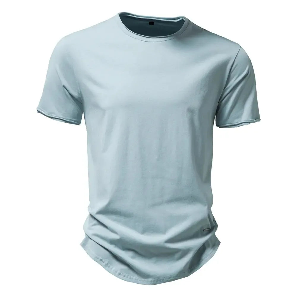 AIOPESON 100% Cotton Men's T-Shirts - ShopHub